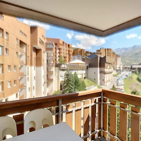 2p Renove 4 Pers, Sud, Balcon, Aux Pieds, Les Menuires - Fr-1-178-137 Apartment Saint-Martin-de-Belleville